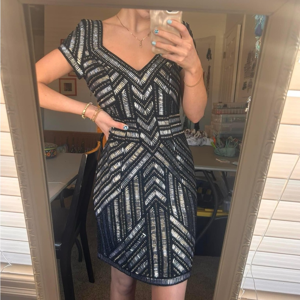 Beaded Parker dress